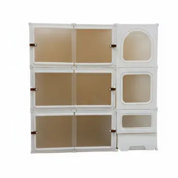 منزل من 3 طوابق مع صندوق فضلات ومنطقة لعب للقطط 105 x 45 x 105 سم