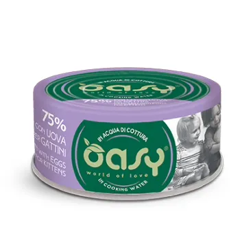 اوسي للقطط الصغيرة دجاج مع البيض 70 جم